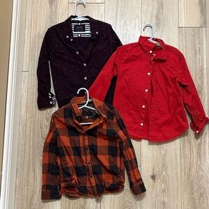 Boys button up shirts - 5/6